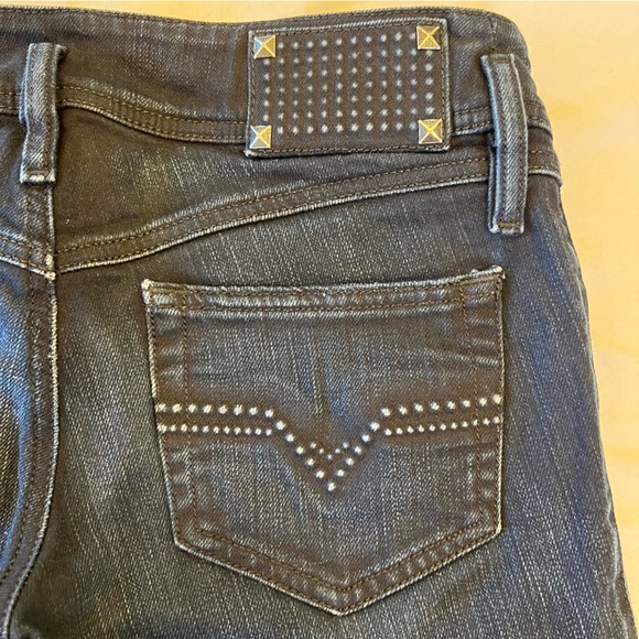 Diesel Matic RARE HTF Embossed Stretch Dark Denim Jeans 27 x 34 EUC - Picture 8 of 16